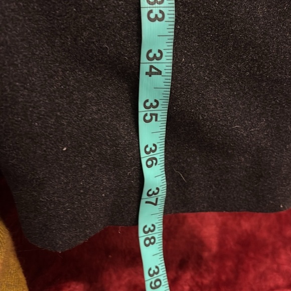 Laura Petite grey hooded Wool blend Elegant coat Sz 14 - Picture 9 of 14